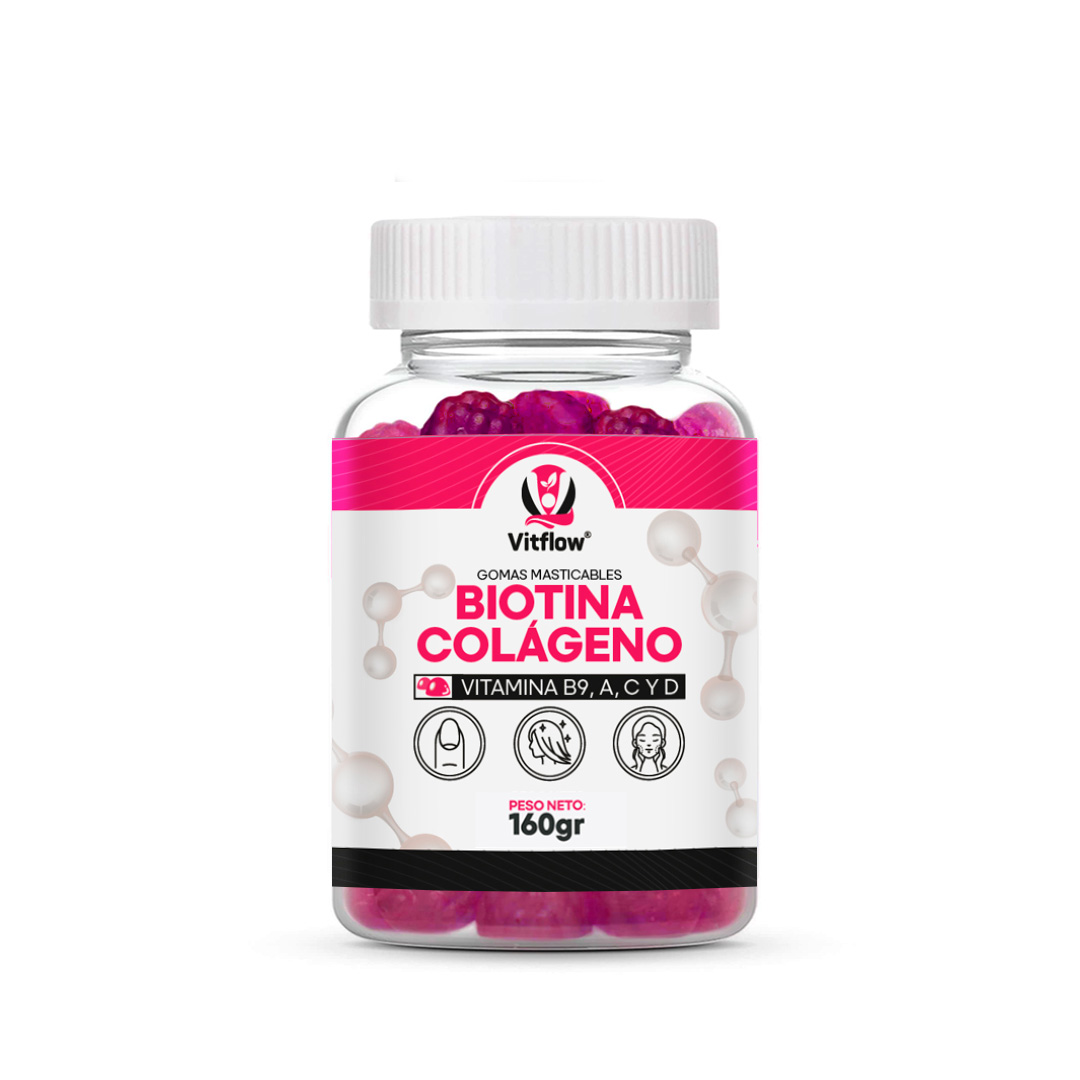 Gomitas Biotina Colageno