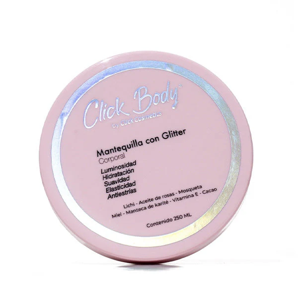 Click Hair Mantequilla Con Glitter